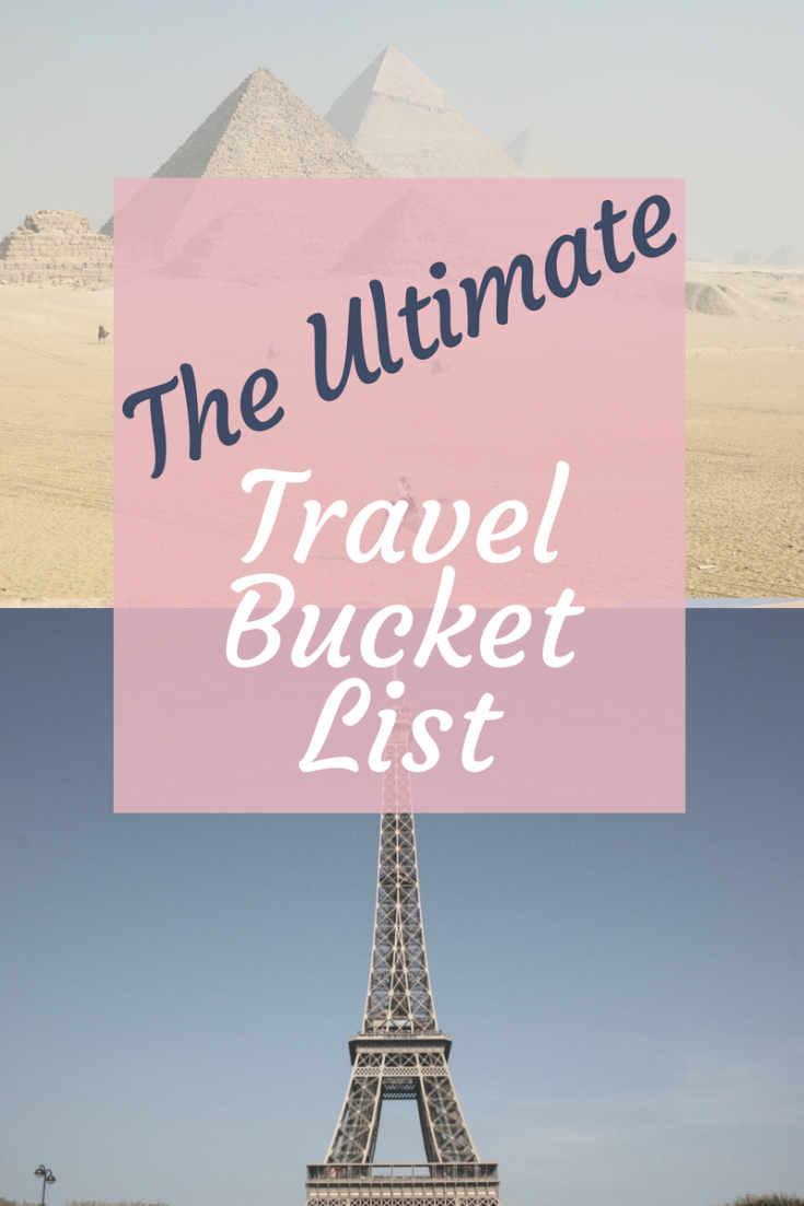 travel bucket blog